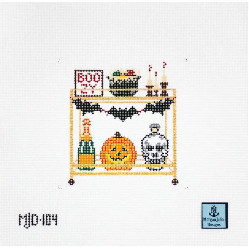 Halloween Bar Cart (by Morgan Julia)