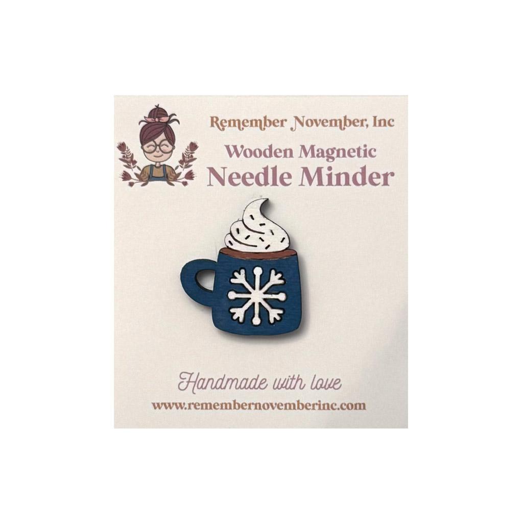 Wooden Mug needle minder