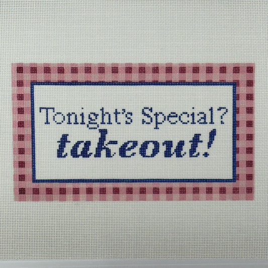 Takeout! (by Ivy Thread Needlepoint)