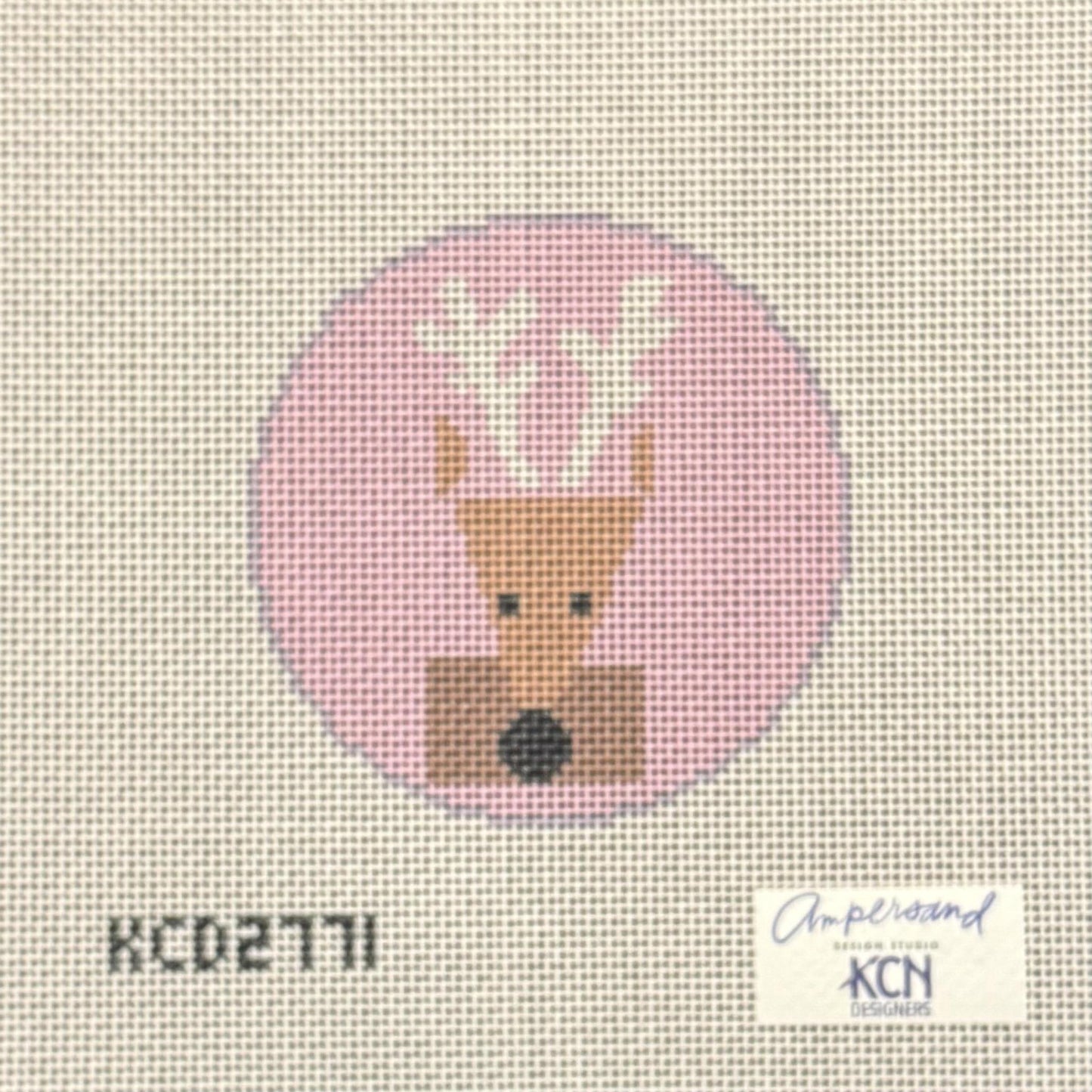 Pink Reindeer Round (by KDN Designers)