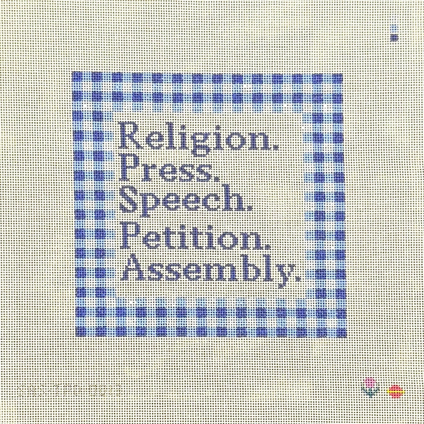 First Amendment - 18 (by Saturnalia Stitching)