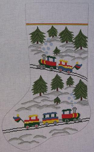 Train Stocking (by J. Child Designs) - STH-213A