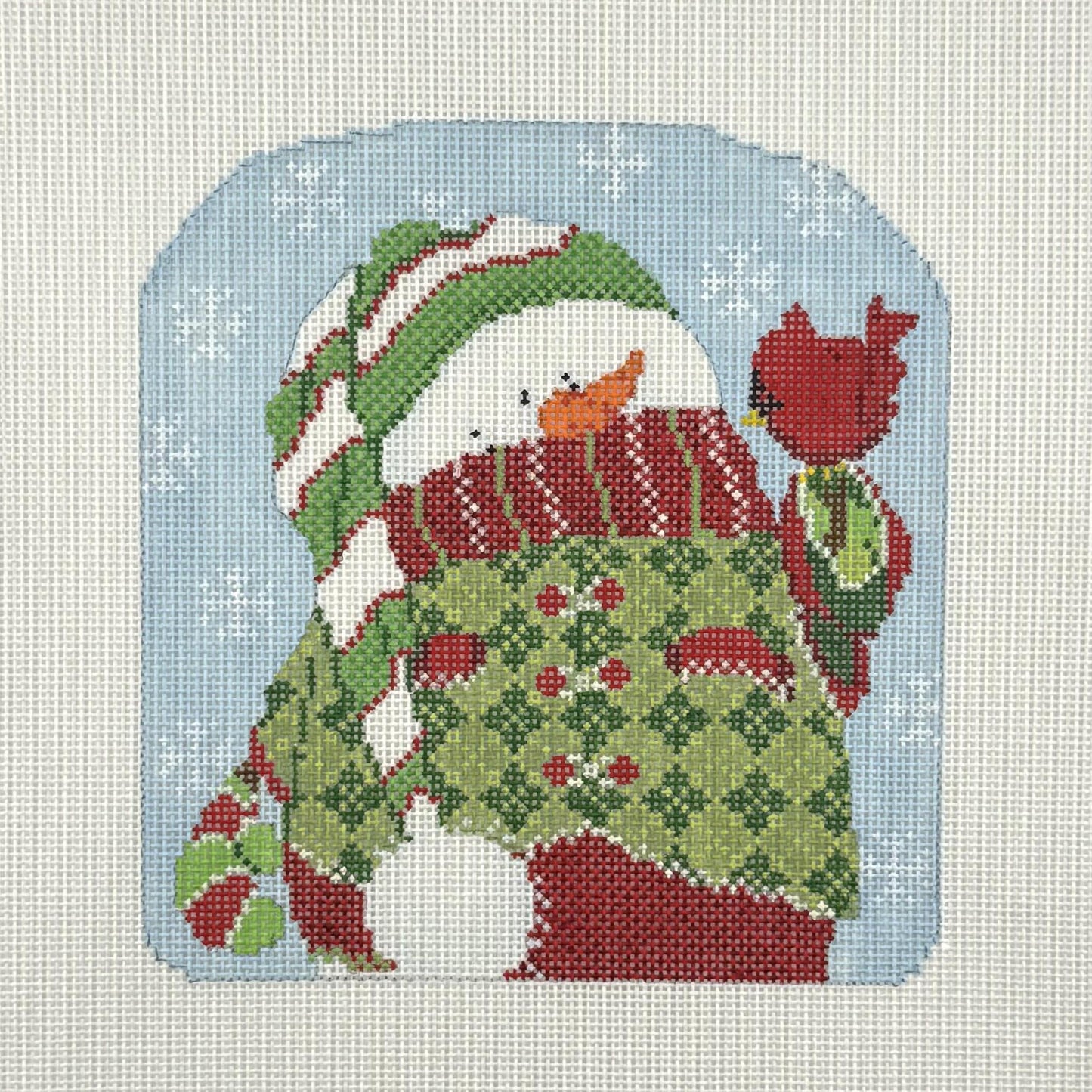 Snowman w/ Cardinal (by Simply Shelly/CBK)