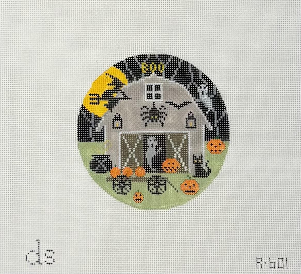 Halloween Barn (by Doolittle Stitchery) R-601