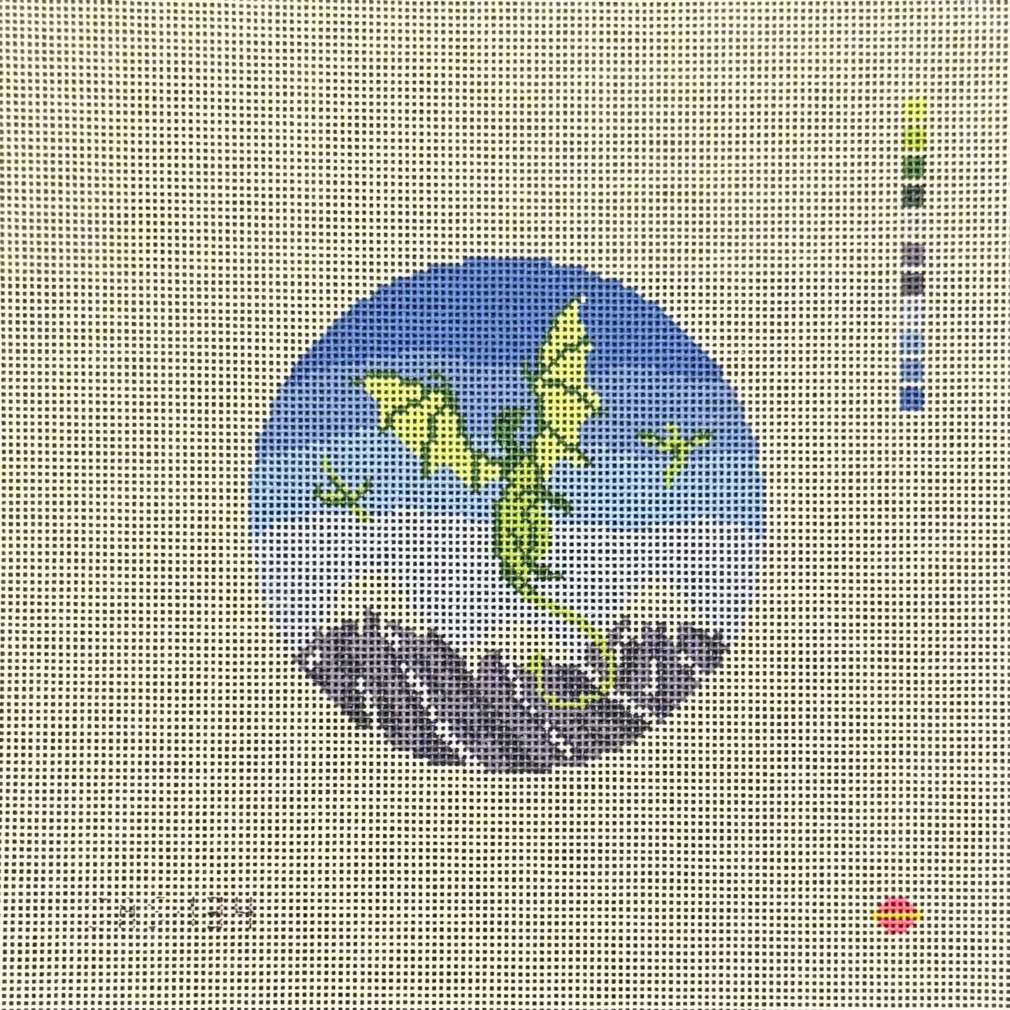 Earthen Dragon (by Saturnalia Stitching)