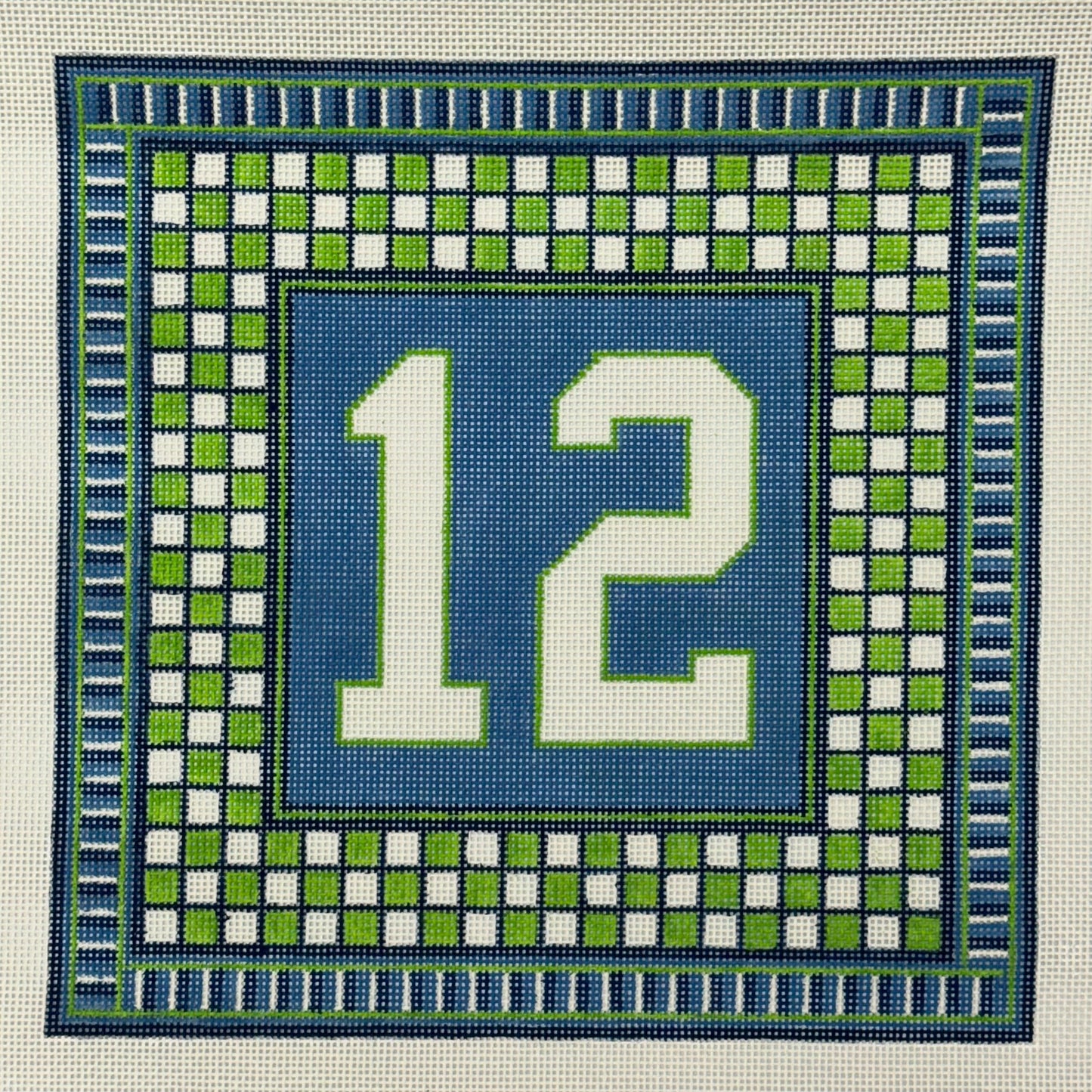 12th Man Seattle Seahawks Pillow (by Whimsy and Grace)