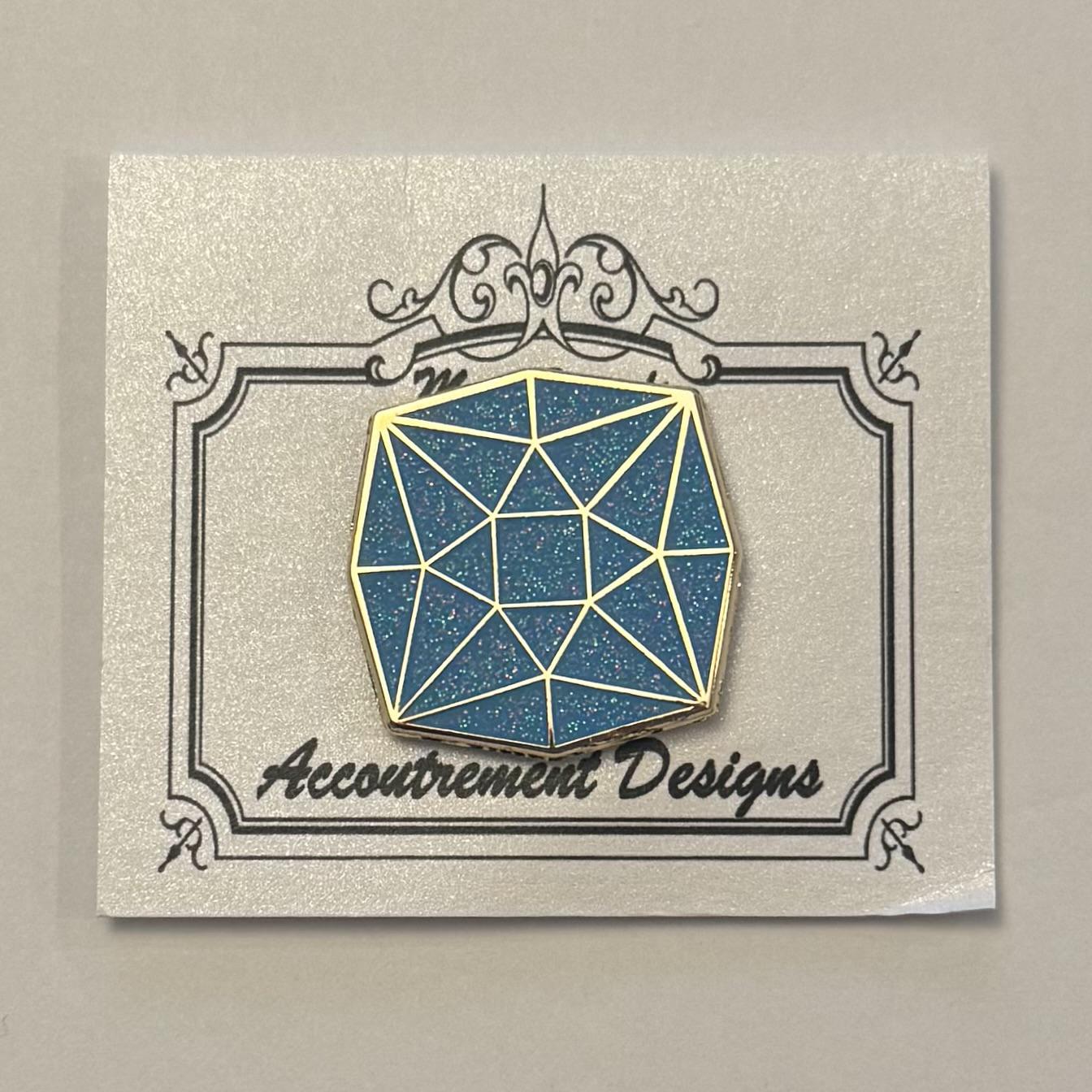 Faceted Gem needle minder