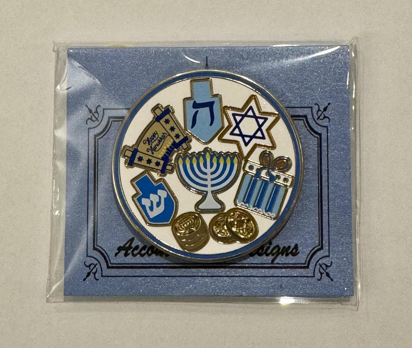 Judaic Cookie Plate needle minder