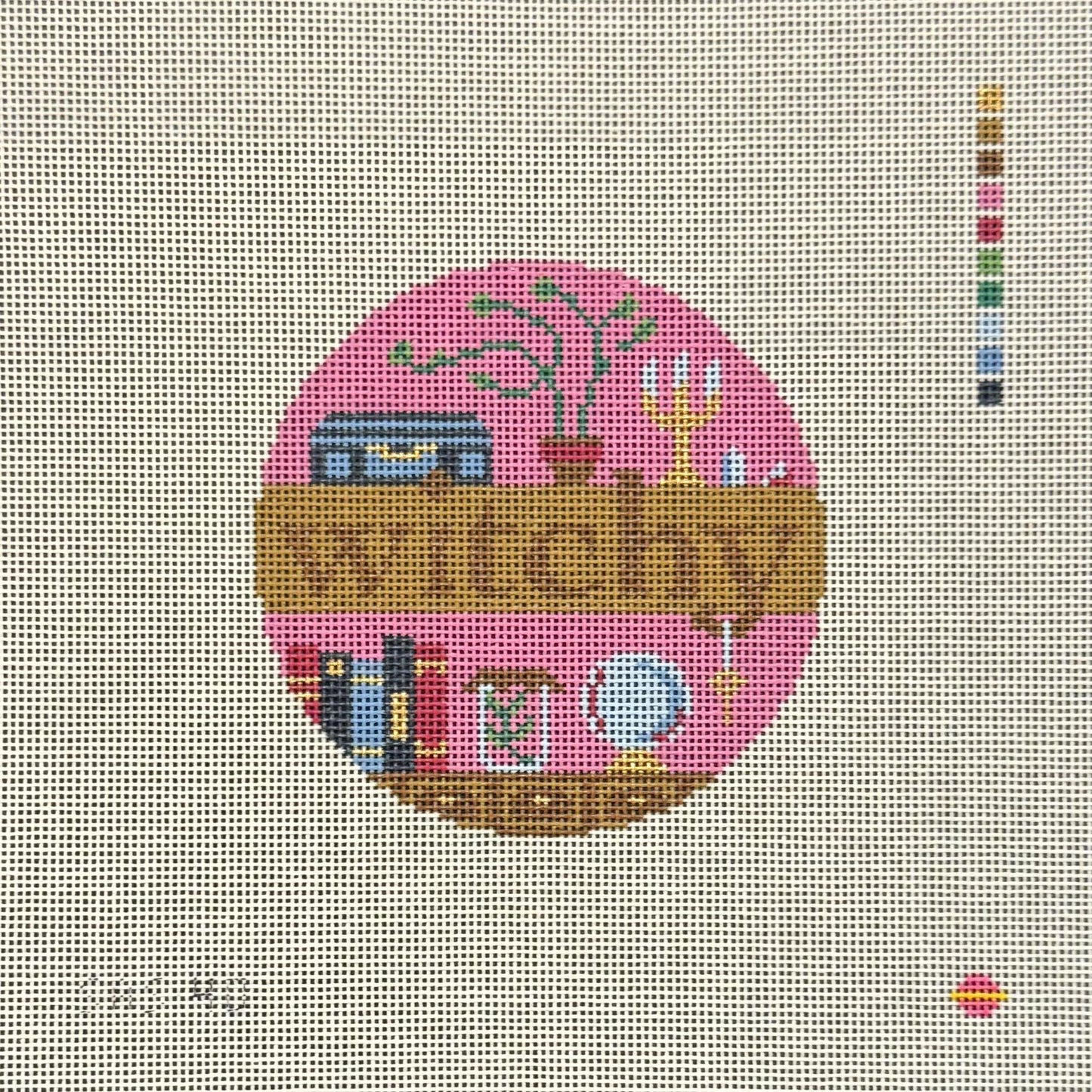 Witchy Round (by Saturnalia Stitching)