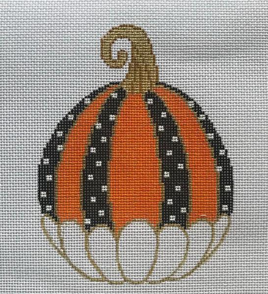 Mini Stripe Pumpkin 3 (by Blueberry Point) 22-248