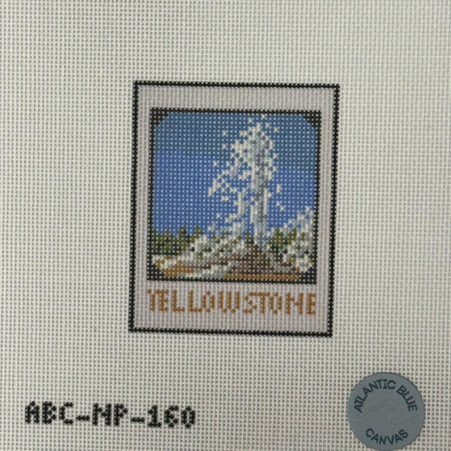 Yellowstone Polaroid (by Atlantic Blue Canvas)