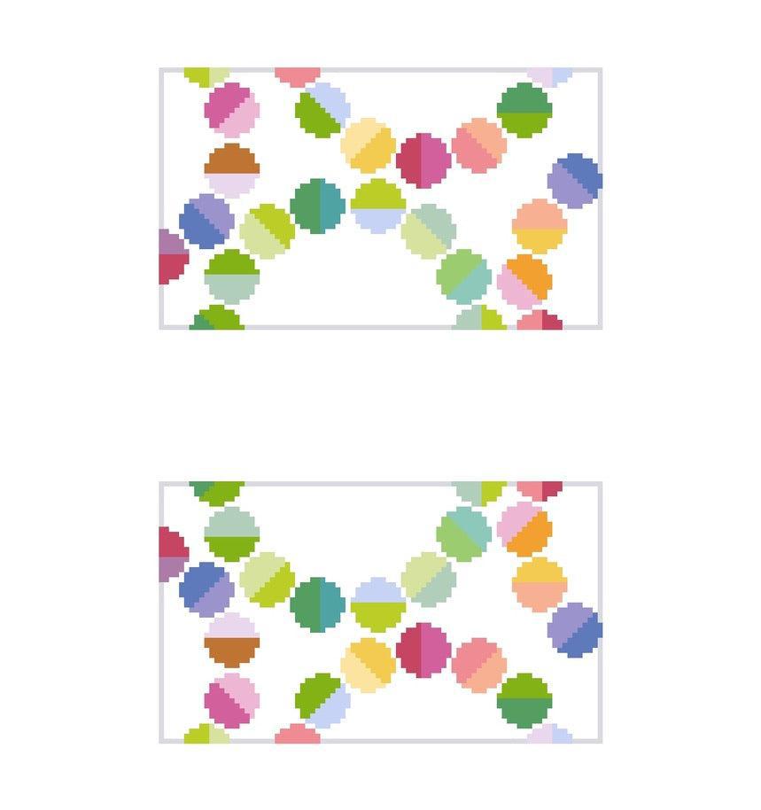 Double Bracelet Rings Eyeglass Case (by Elizabeth Crane Swartz) NE2-R45