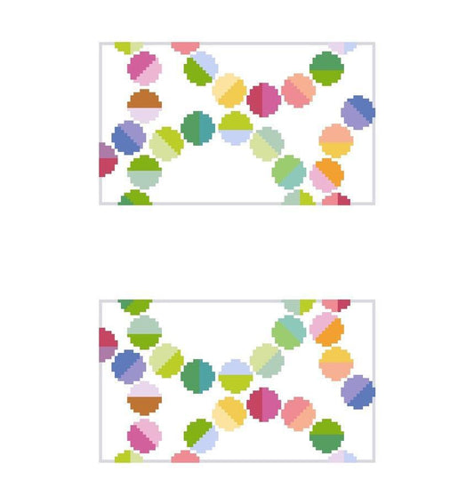 Double Bracelet Rings Eyeglass Case (by Elizabeth Crane Swartz) NE2-R45