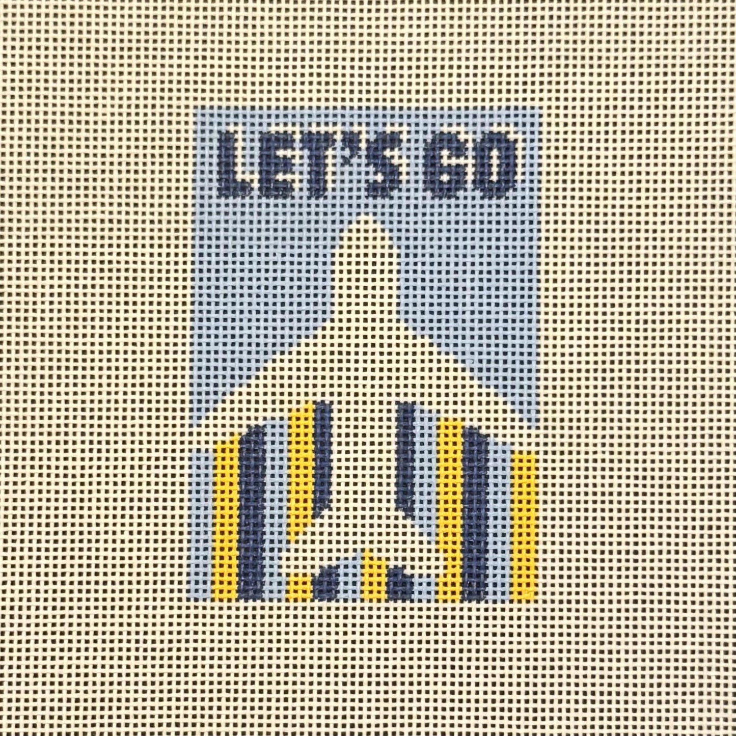 Let's Go Passport Insert in Yellow & Blue (by love MHB)