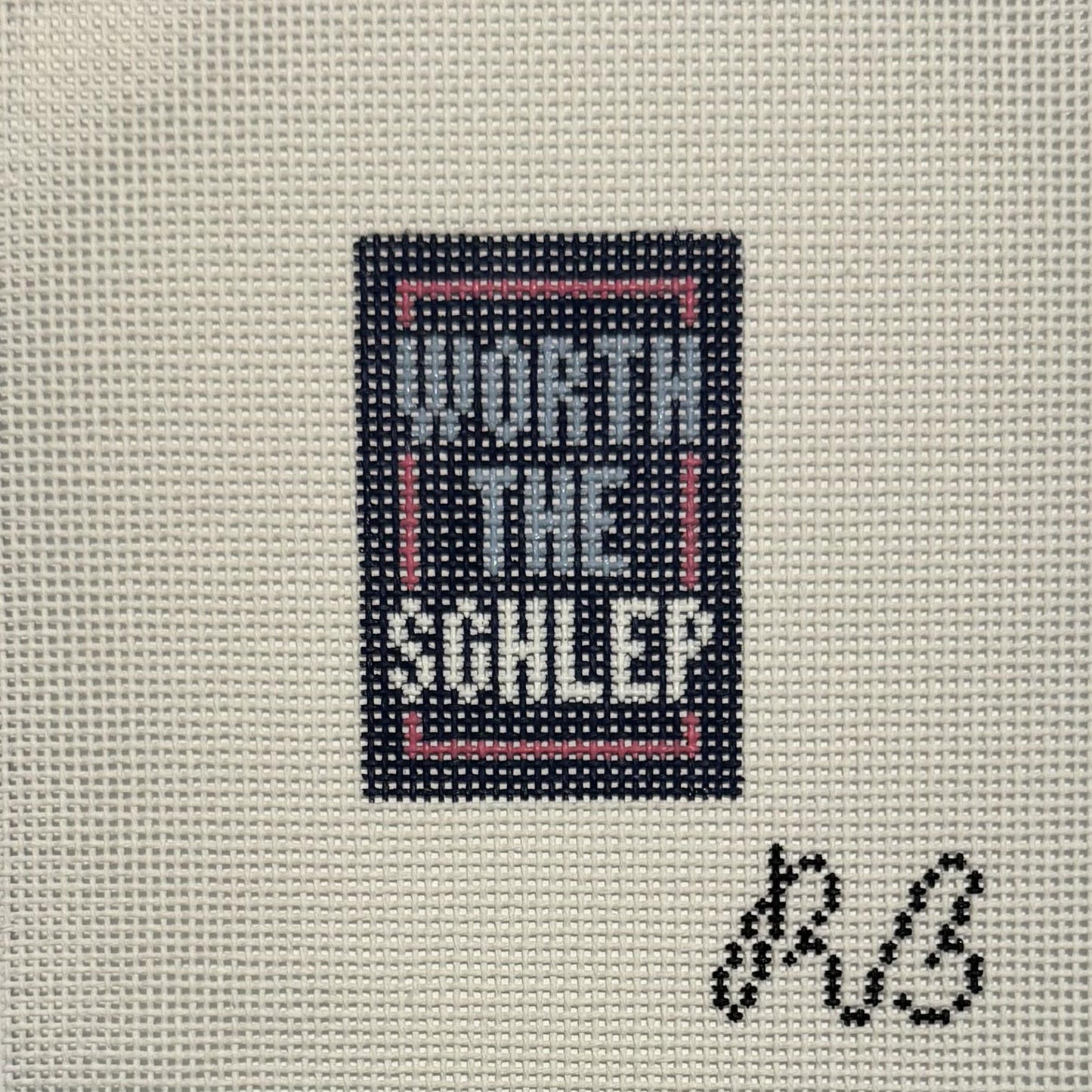 Worth the Schlep Insert - Dk Blue (by Rachel Barri)