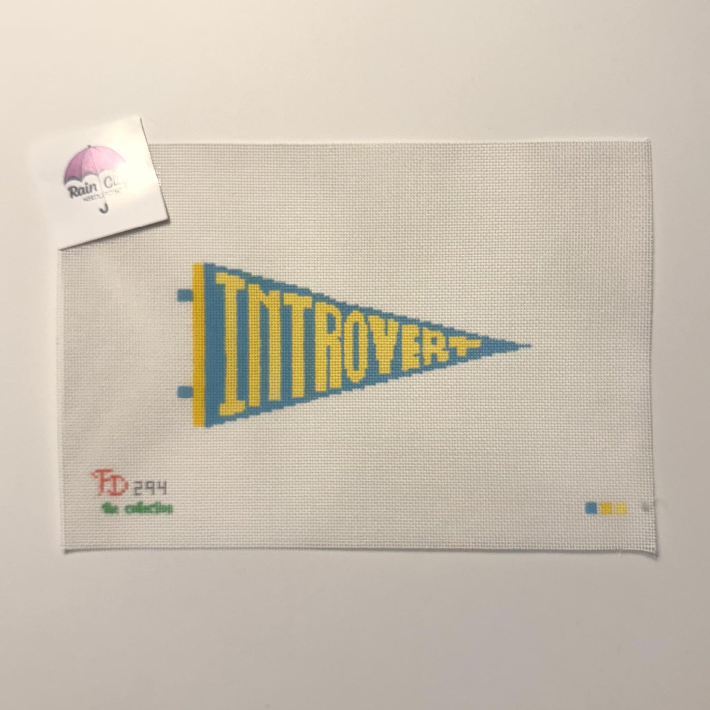 Introvert Pennant (by Froopy Designs for The Collection)