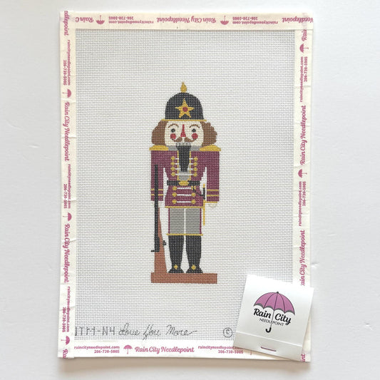 Burgandy Nutcracker (by Love You More) JTM-N4