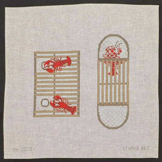 Curved 3D Lobster Trap (by Starke Art / Pepperberry)