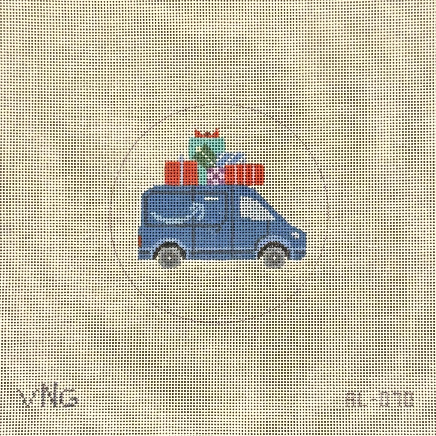 Amazon Delivery Truck (by Vallerie Needlepoint Gallery)