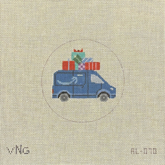 Amazon Delivery Truck (by Vallerie Needlepoint Gallery)