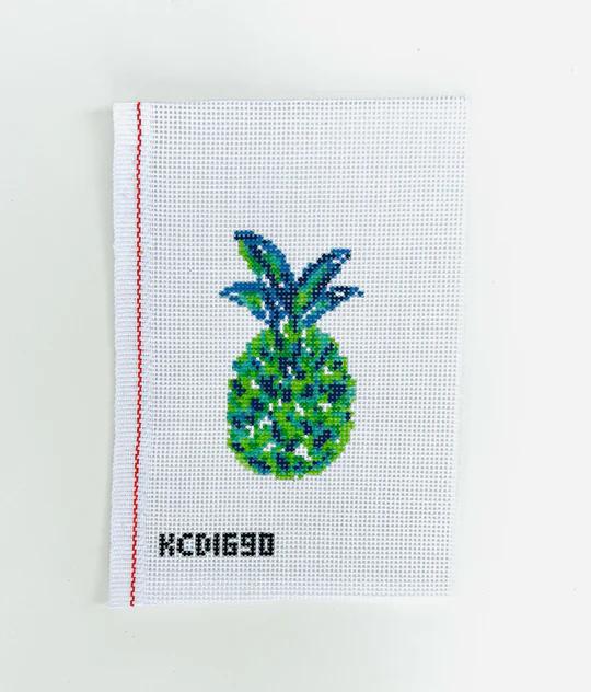 Blue & Green Pineapple (by KCN) KCD1690