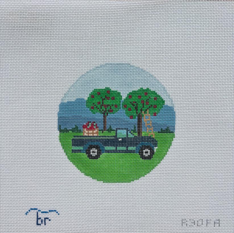 Apple Picking (by Blue Ridge Needlepoint) R-30-FA