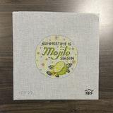 Happier Hour Mojito (by The Gingham Stitchery) KDS-23