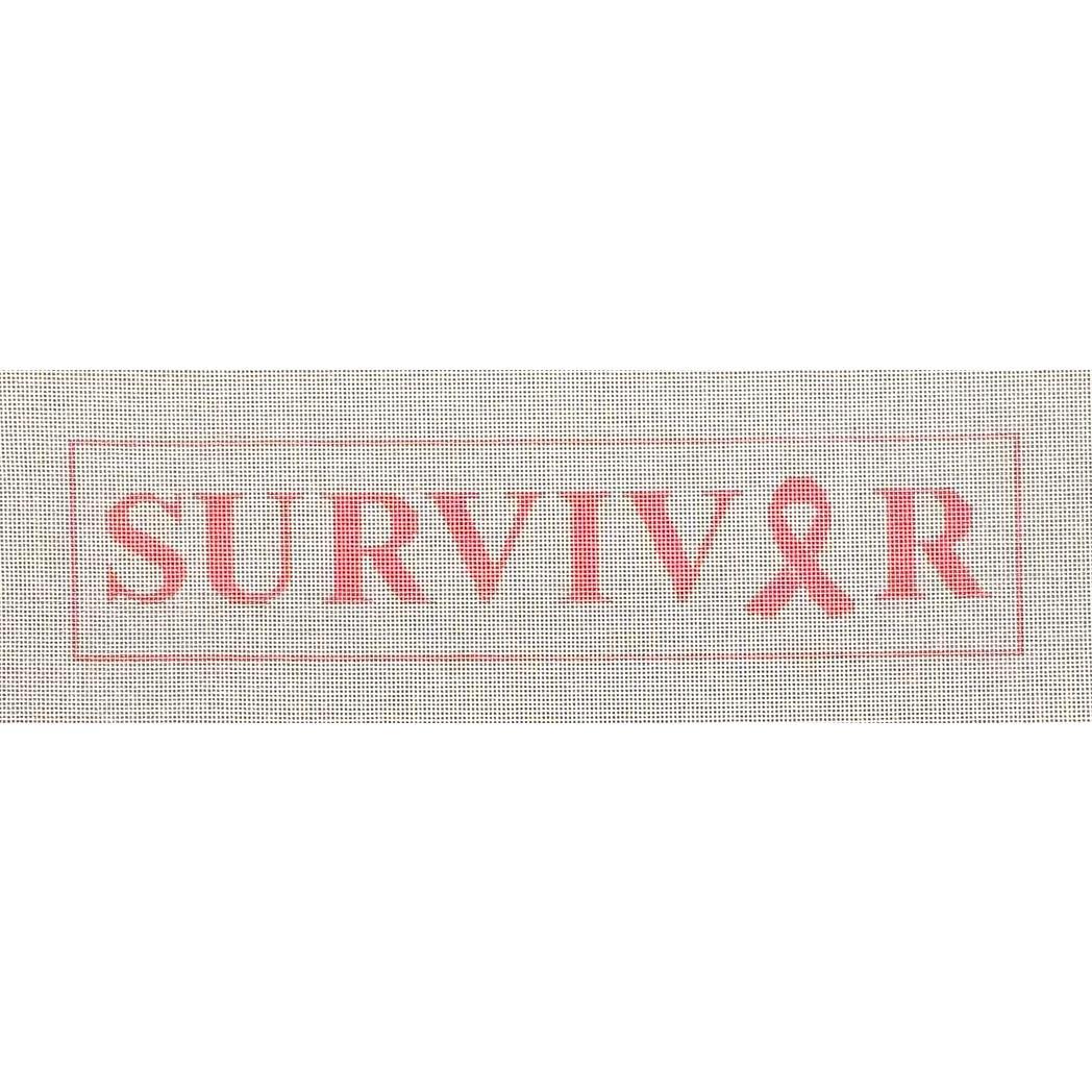 SURVIVOR - Breast Cancer Awareness (by Colonial Needle)