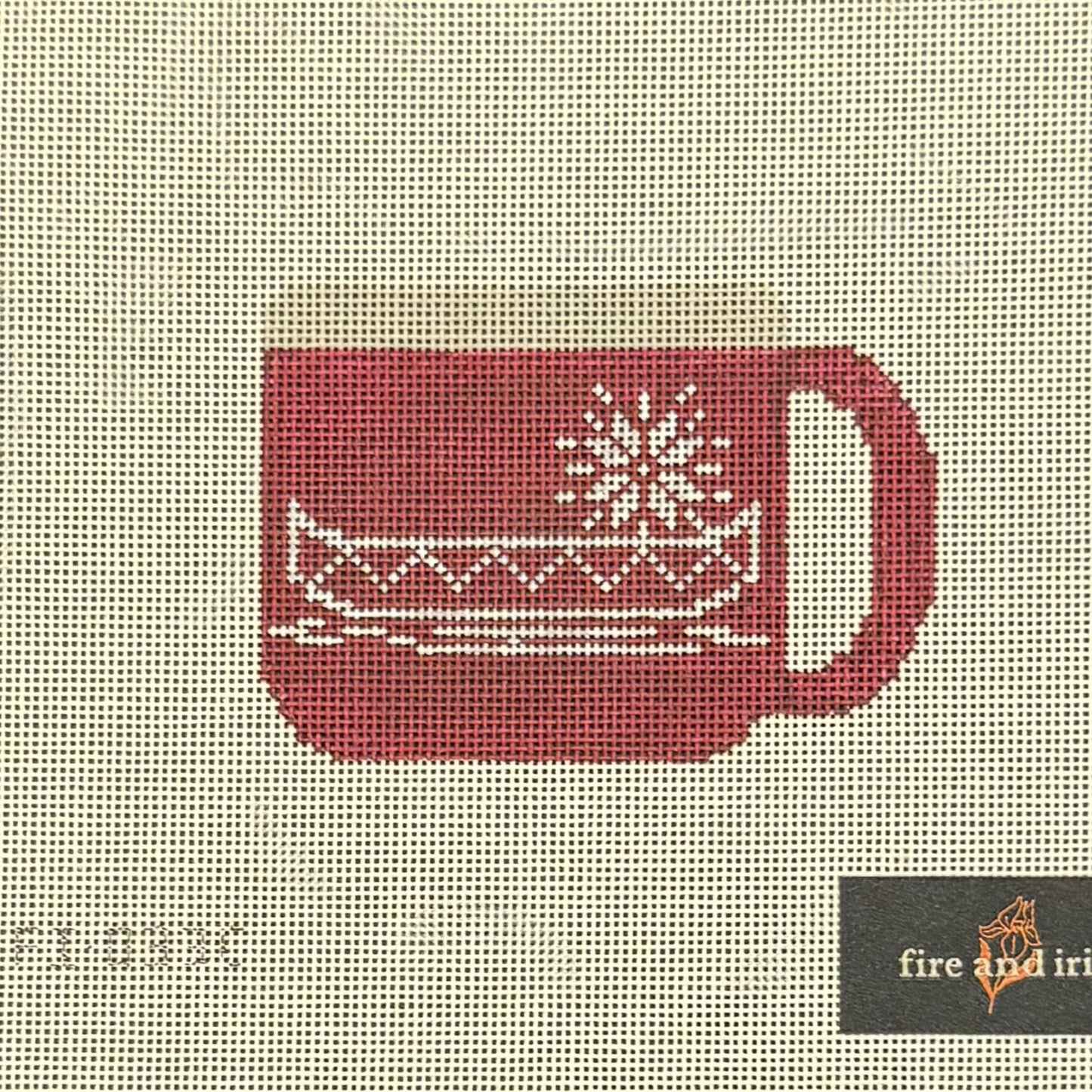 Camping Mug - Canoe Dk Red (by Fire and Iris)