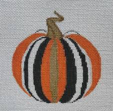 Mini Stripe Pumpkin 1 (by Blueberry Point) 22-236
