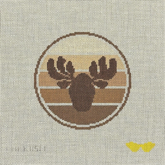 Moose Head Round (by Audra)