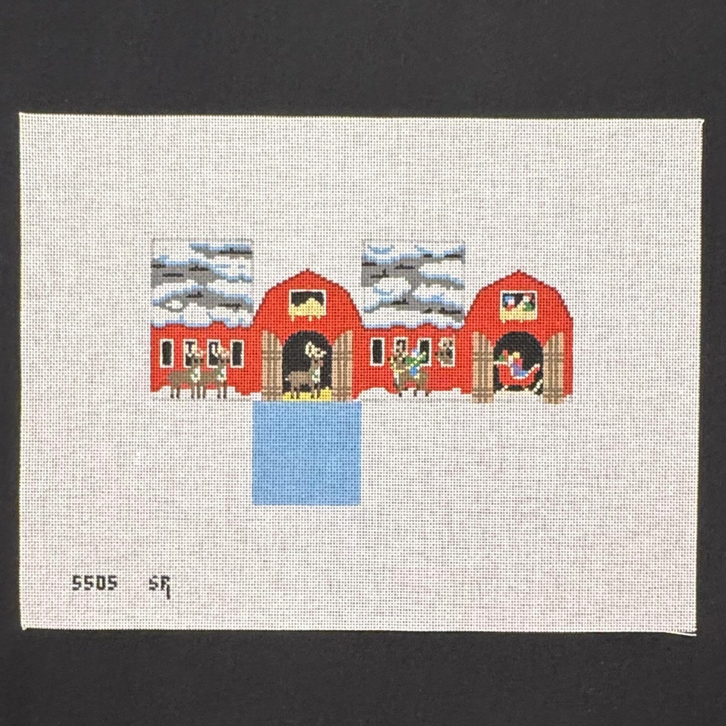 Reindeer Barn, 3D Mini House (by Susan Roberts)