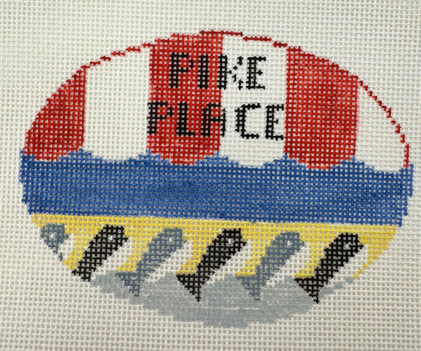 Pike Place Oval (by Kathy Schenkel) MO137