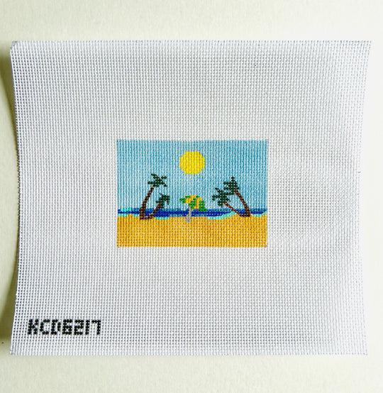 Beach Luggage Tag Insert (by KCN) KCD6217