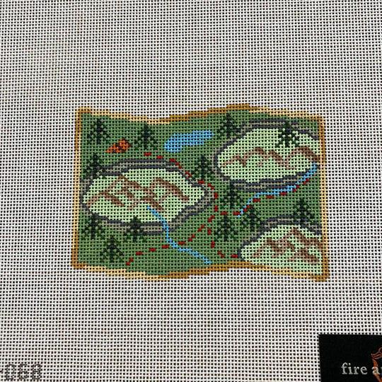 Hiking Map (by Fire and Iris) FI-068