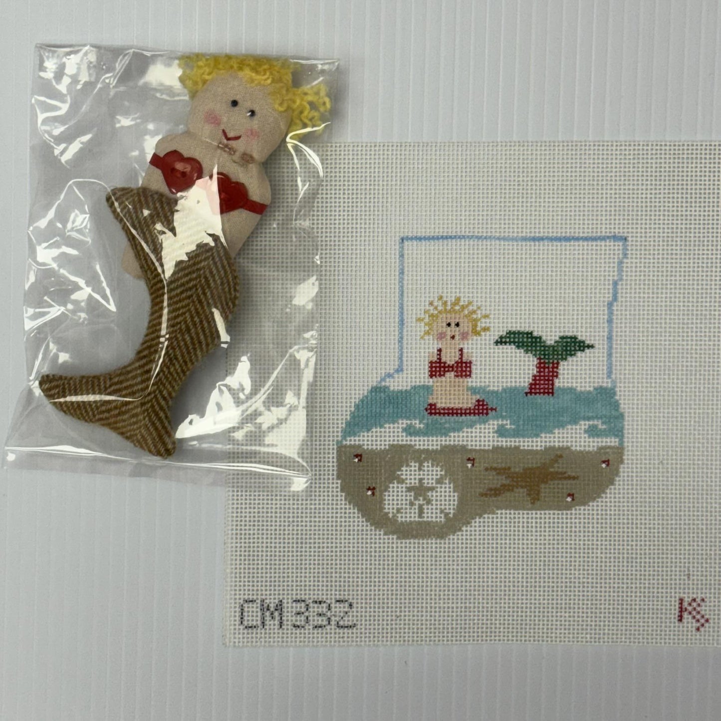 Mermaid Mini Sock w/ Mermaid Insert (by Kathy Schenkel) - CM332