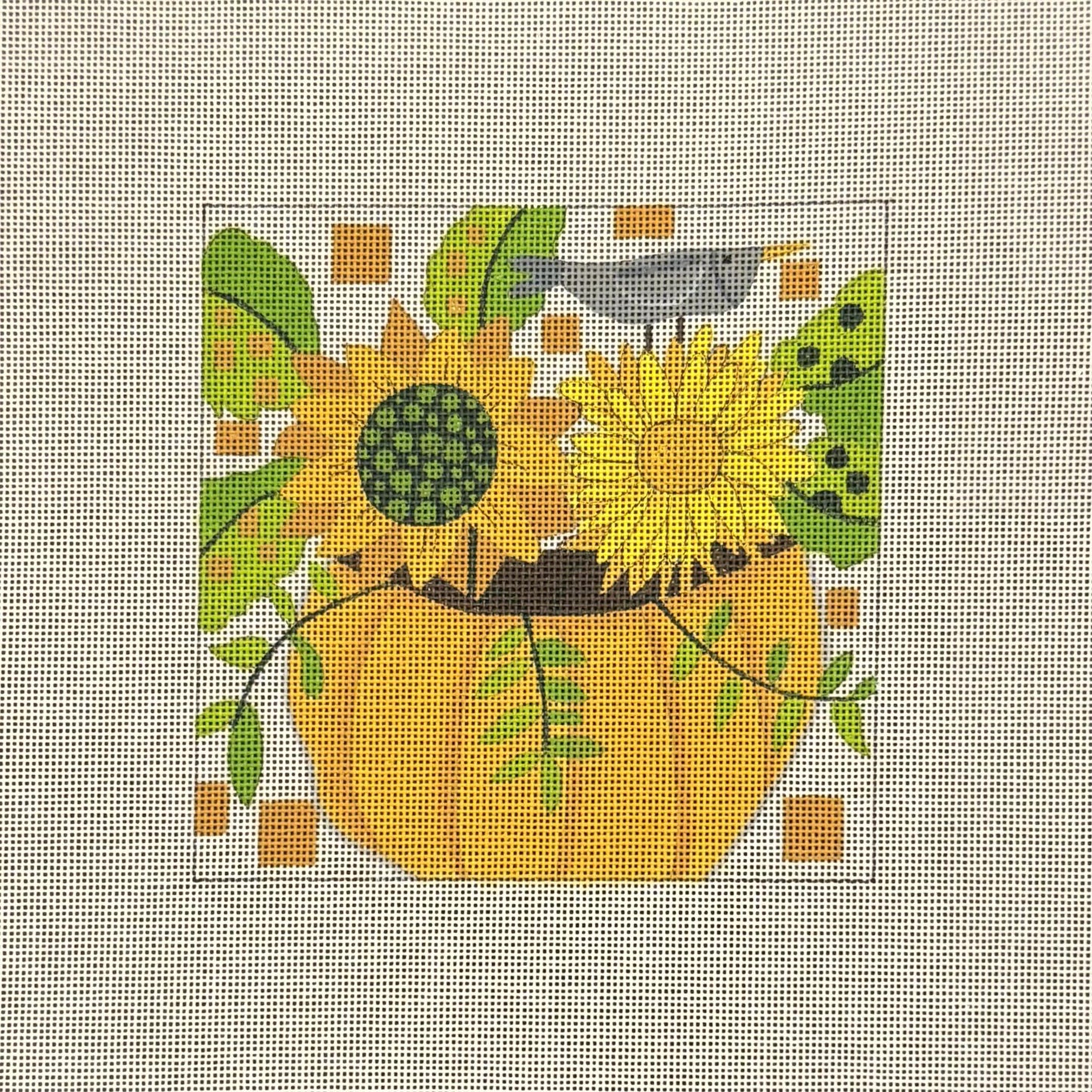 Pumpkin with Flowers (by ditto!)