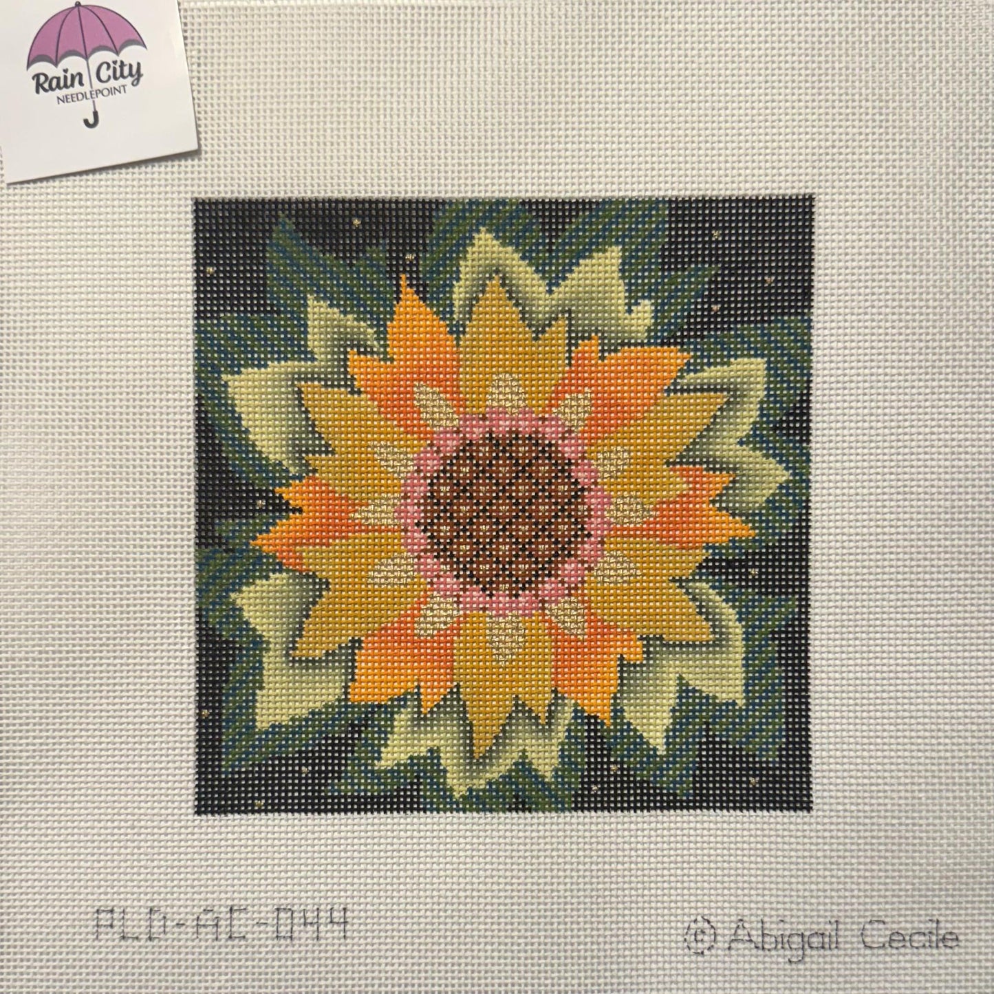 Single Jacobean Sunflower (by Abigail Cecile / PLD Designs)