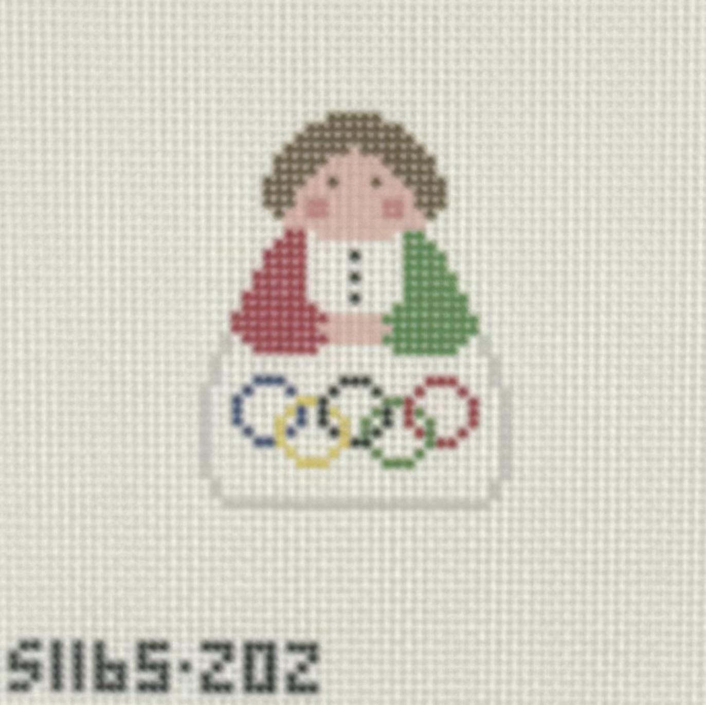 Italian Olympics Angel / Stitch-Its (by KCN)