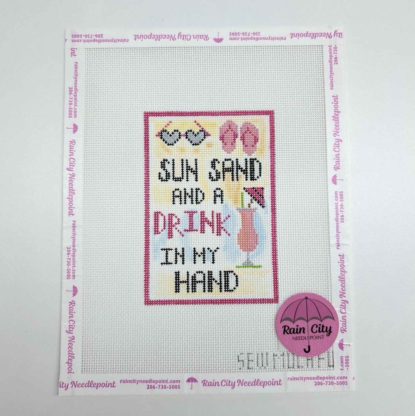 Sun Sand and a Drink (by Sew Much Fun)