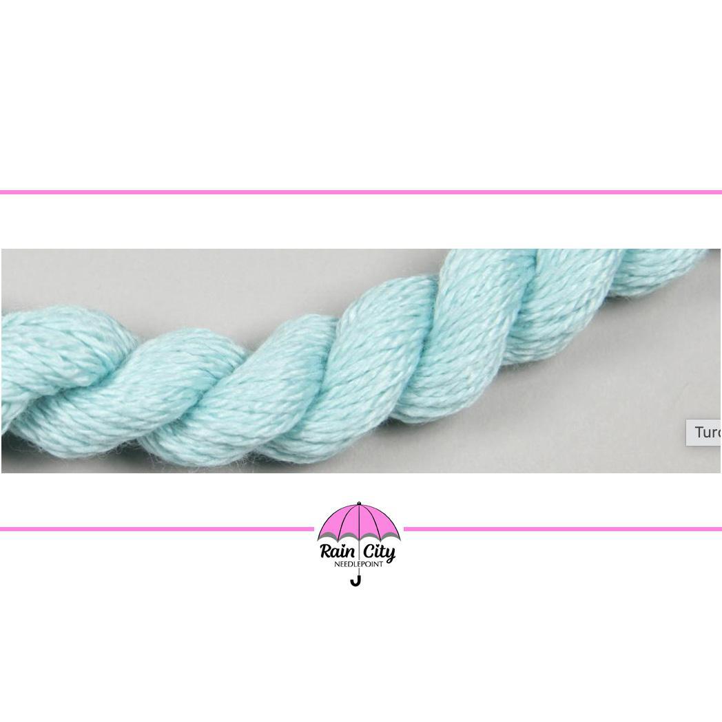 076 Aquamarine | Silk & Ivory