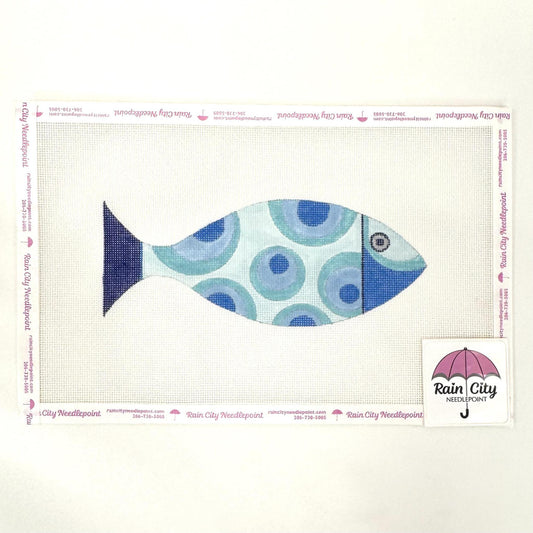 Teal Blue Fish (by Raymond Crawford) HO-2673