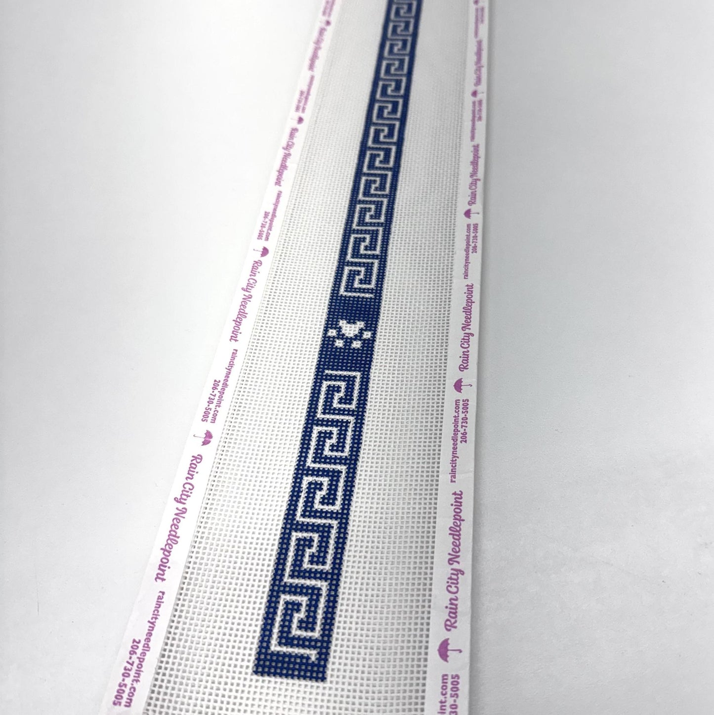 Greek Key Leash (by Little Stitches Needlworks)