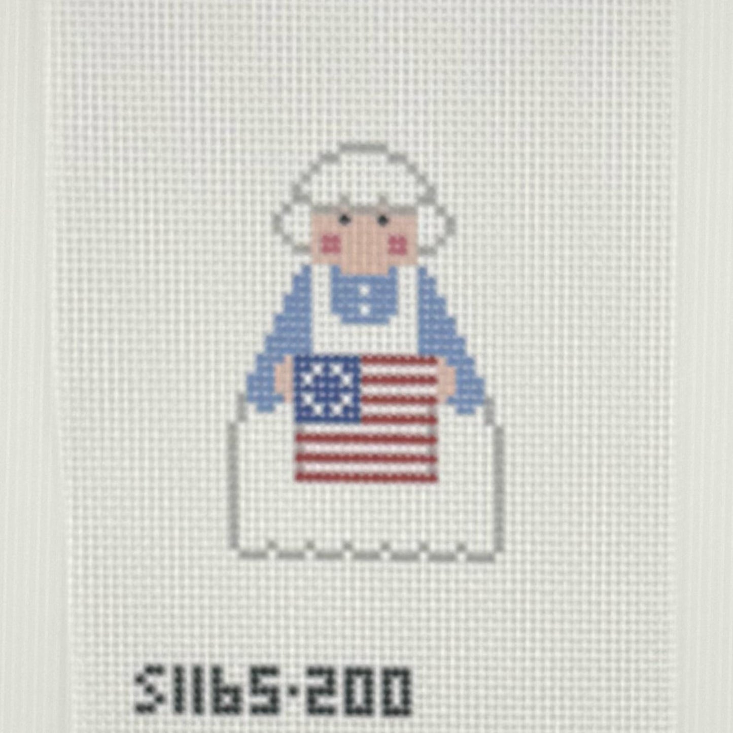 Betsy Ross Angel / Stitch-Its (by KCN)