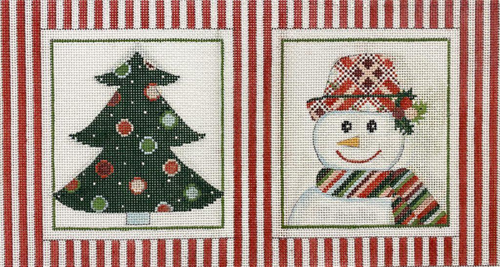 Christmas Tree and Snowman (by Alice Peterson) 4276