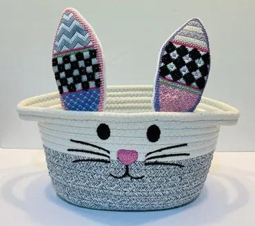 Bunny Face Basket (by Sew Much Fun)