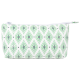Small Stash Bag - Green Ikat