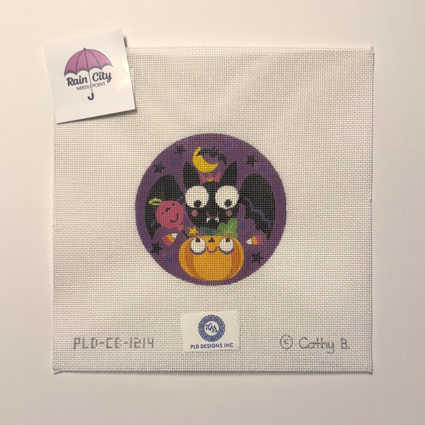 Halloween Girl Bat Ornament (by PLD Designs)