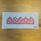 Birthday Crown -Pink Dots (by The Gingham Stitchery) MS20-PD