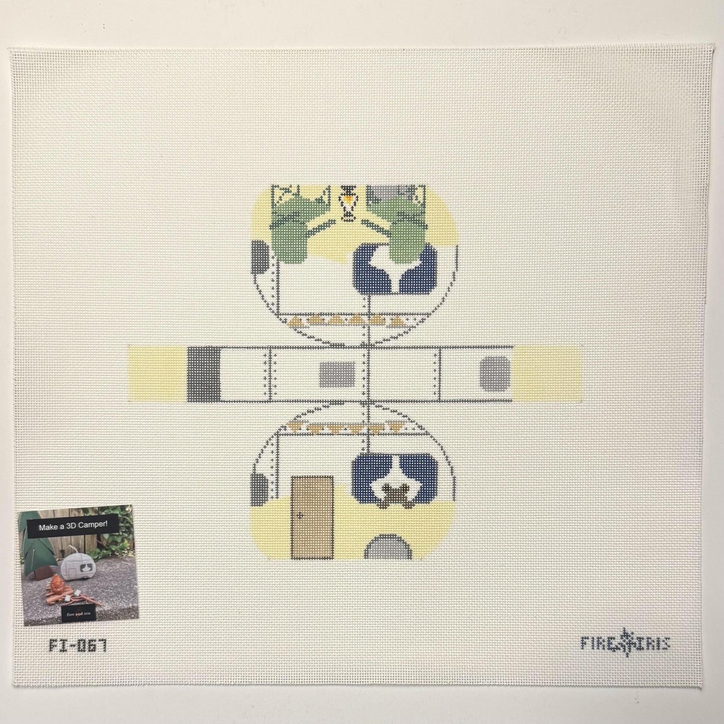 Airstream 3D Camper (by Fire and Iris)`